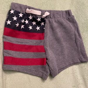 Red White and Blue shorts. 18-24 months.